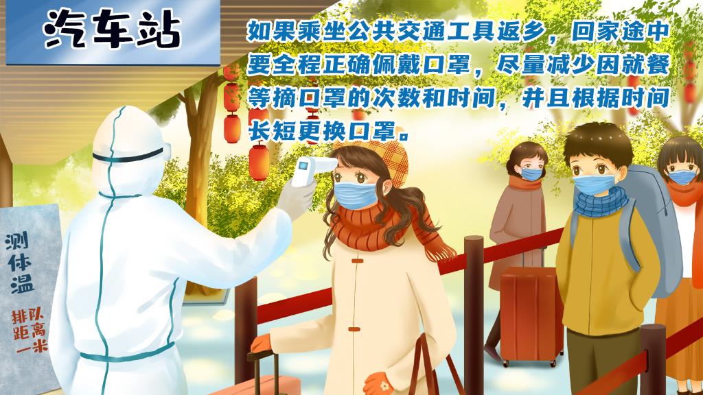 春運(yùn)進(jìn)行時(shí)，人在旅途如何做好防護(hù)？