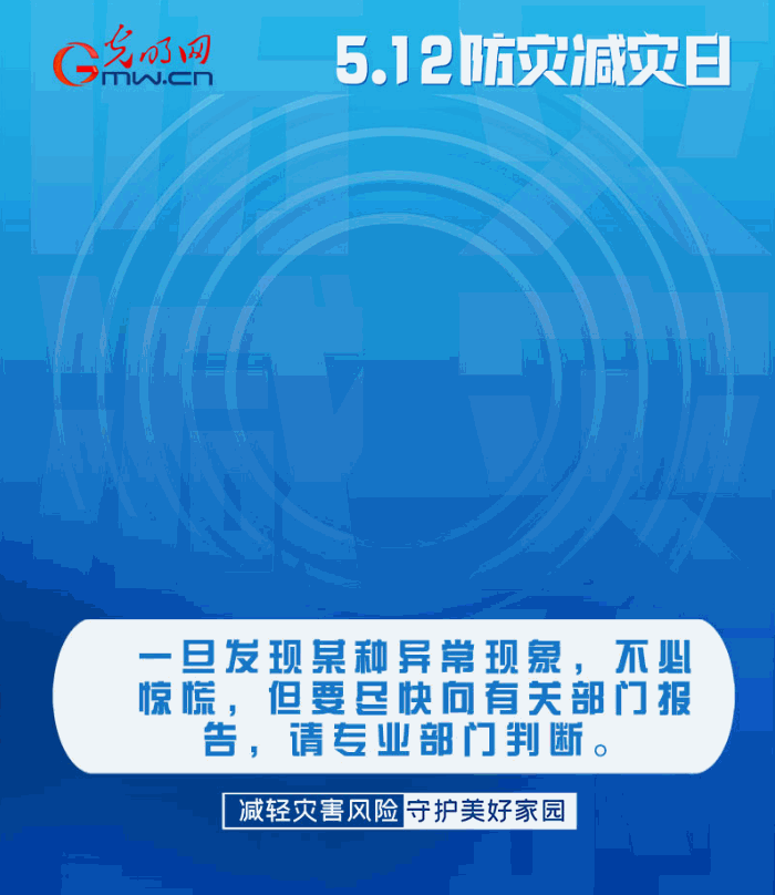 【動(dòng)態(tài)海報(bào)】減輕災(zāi)害風(fēng)險(xiǎn)，從這10個(gè)字開始