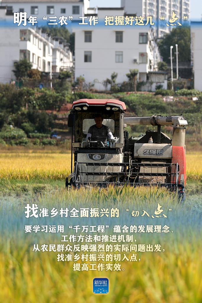 明年“三農”工作，這幾個“點”要把握好