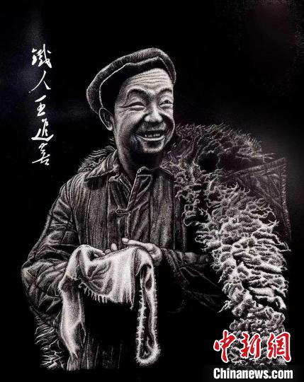 “90后”在酒泉：鍥而不舍，鐵筆生花，他只拿作品說話