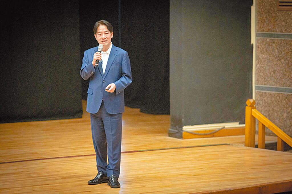 賴清德。臺灣“中時新聞網(wǎng)”資料圖