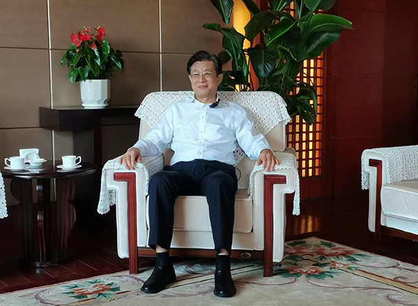 中國(guó)人民對(duì)外友好協(xié)會(huì)副會(huì)長(zhǎng)李希奎。中國(guó)人民對(duì)外友好協(xié)會(huì)供圖