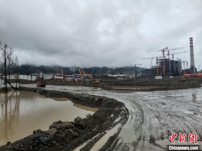 青山緯達(dá)貝園區(qū)建設(shè)初早期。 受訪者供圖