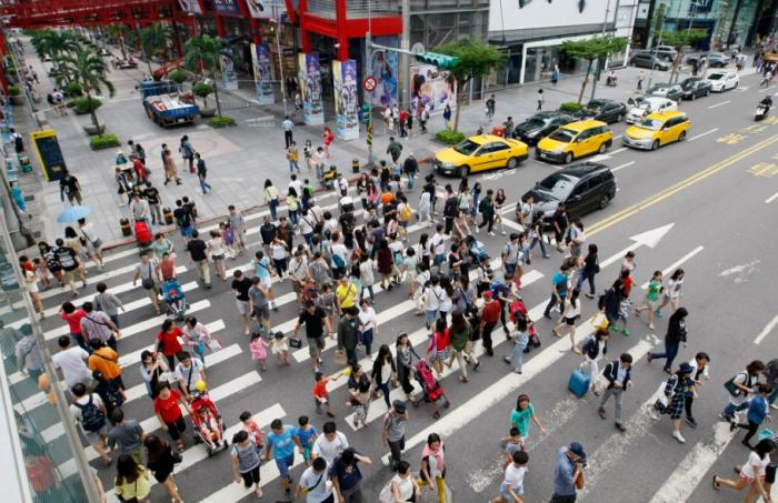 圖為信義商圈。圖片來源：臺灣“中時新聞網(wǎng)”。