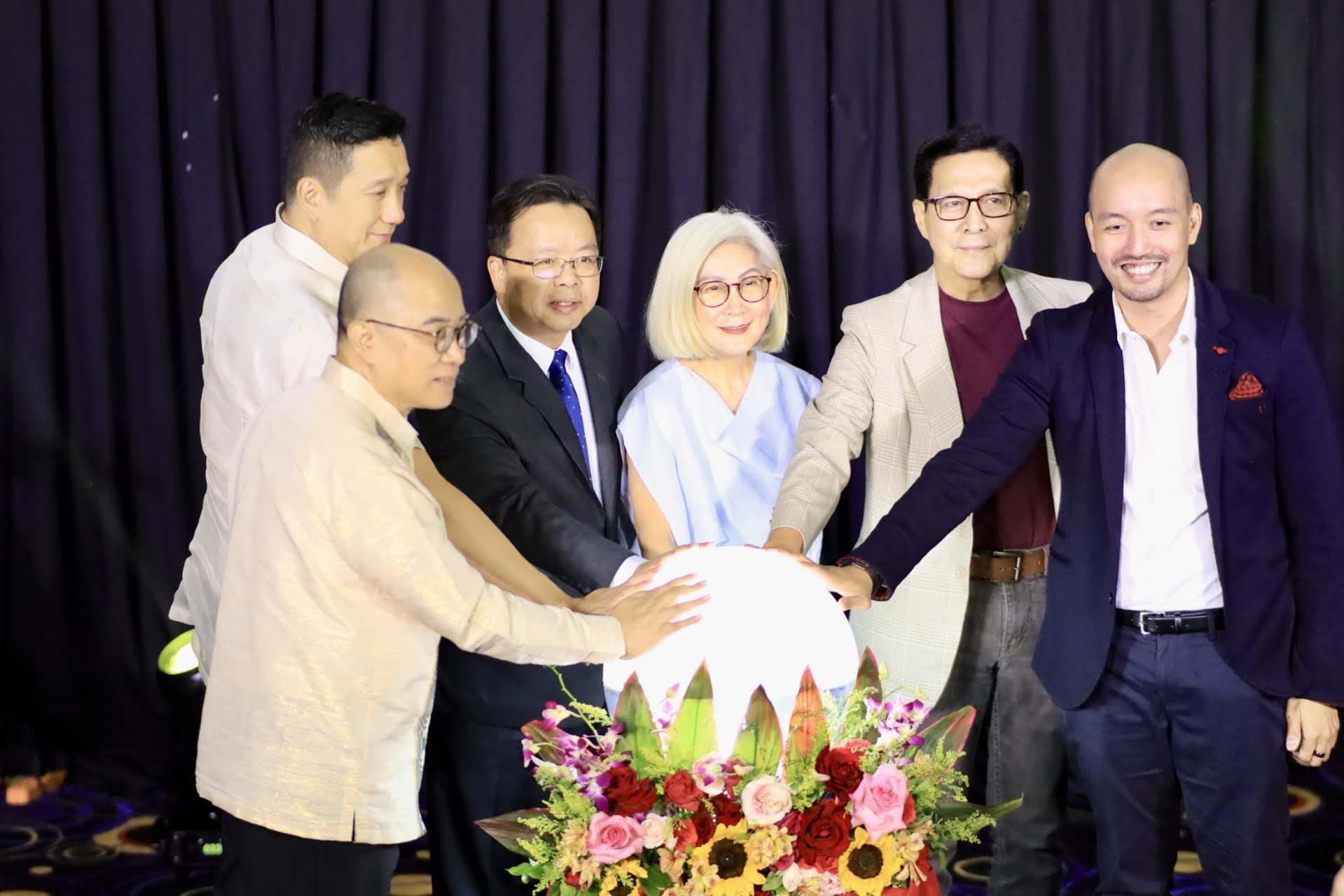 嘉賓出席2023中國(guó)電影節(jié)啟動(dòng)儀式。中國(guó)駐菲律賓大使館供圖