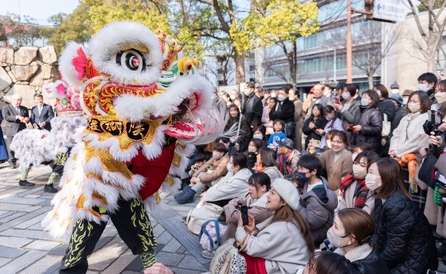活動現(xiàn)場。中國駐大阪旅游辦事處供圖