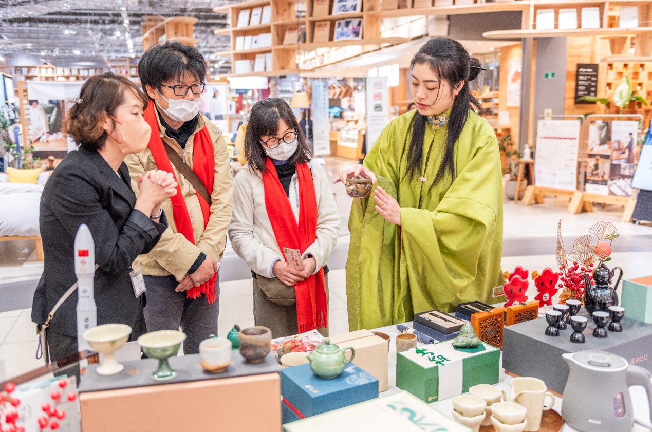 活動現(xiàn)場。中國駐大阪旅游辦事處供圖