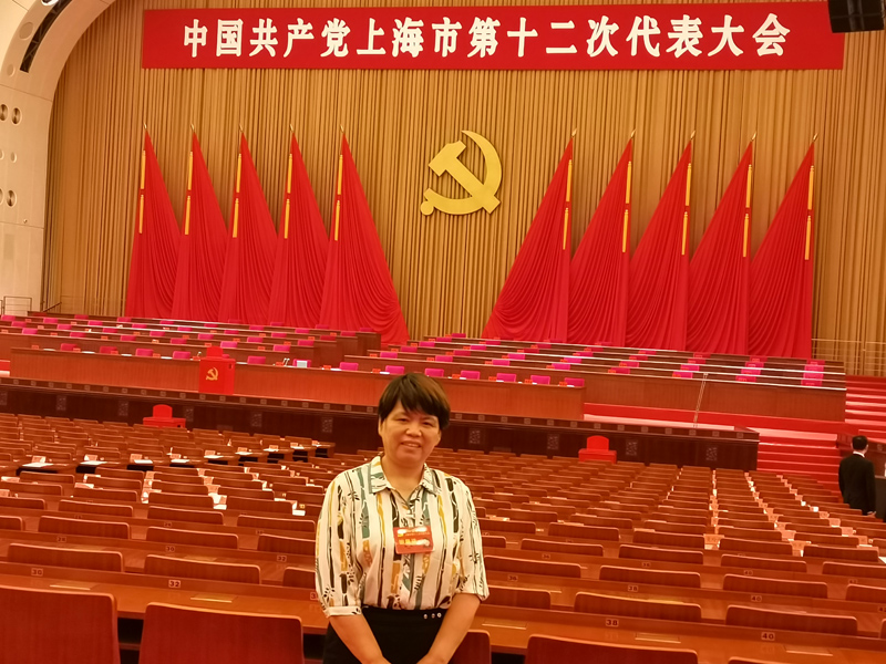 黨代表施鳳。受訪者供圖