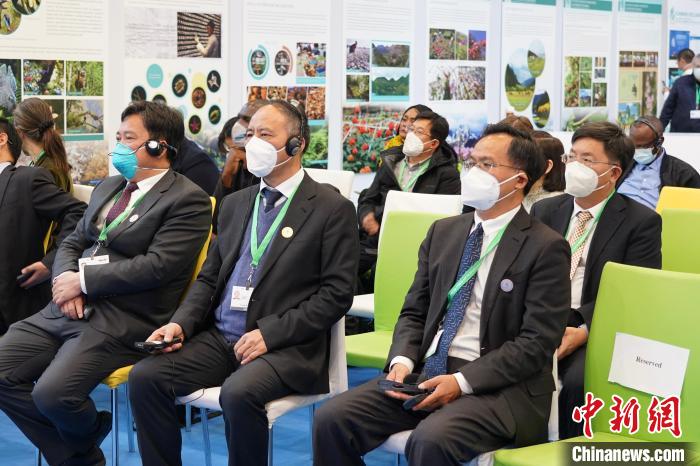 圖為極小種群物種和生物多樣性保護(hù)邊會(huì)現(xiàn)場。　云南省林業(yè)和草原局供圖