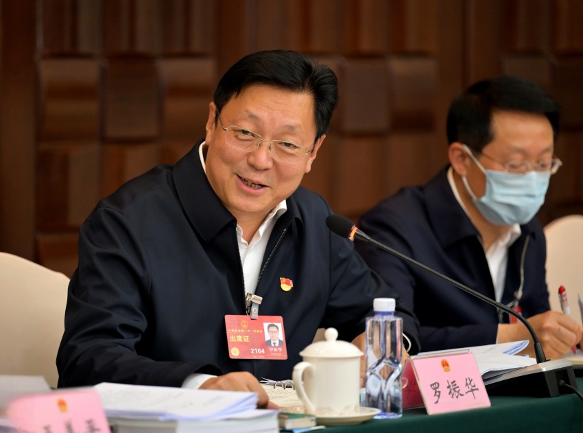 全國人大代表羅振華。