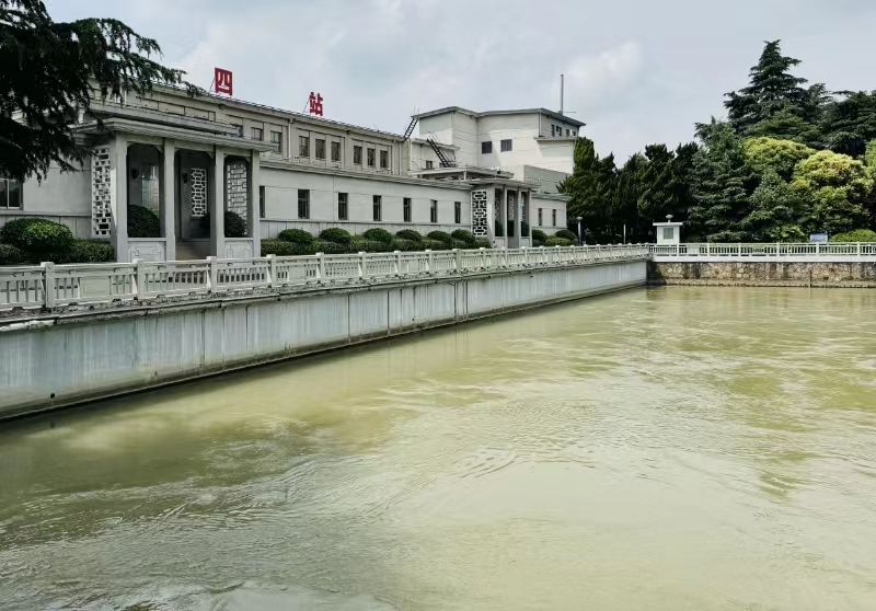 江都水利樞紐。受訪對象供圖