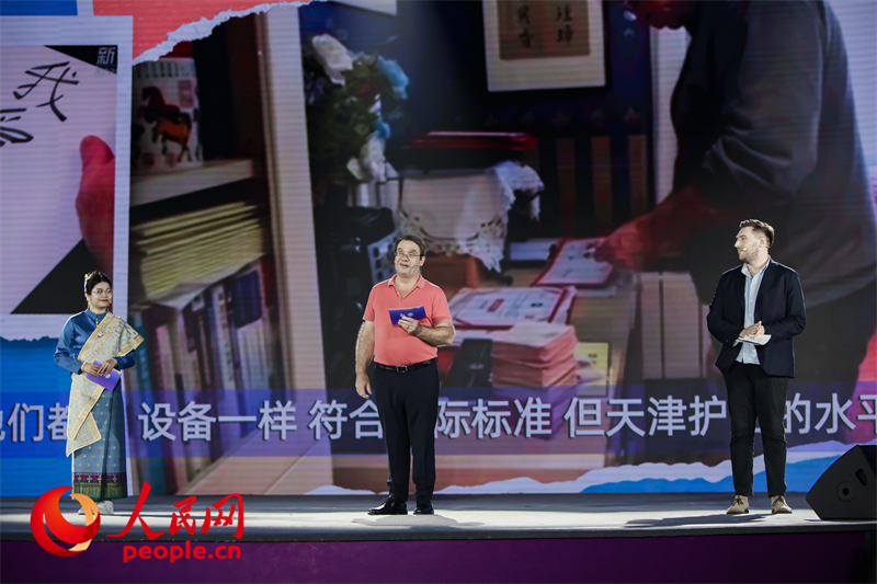 從左至右分別為馬星彤、皮安睿、柯明可。人民網(wǎng)記者 于凱攝