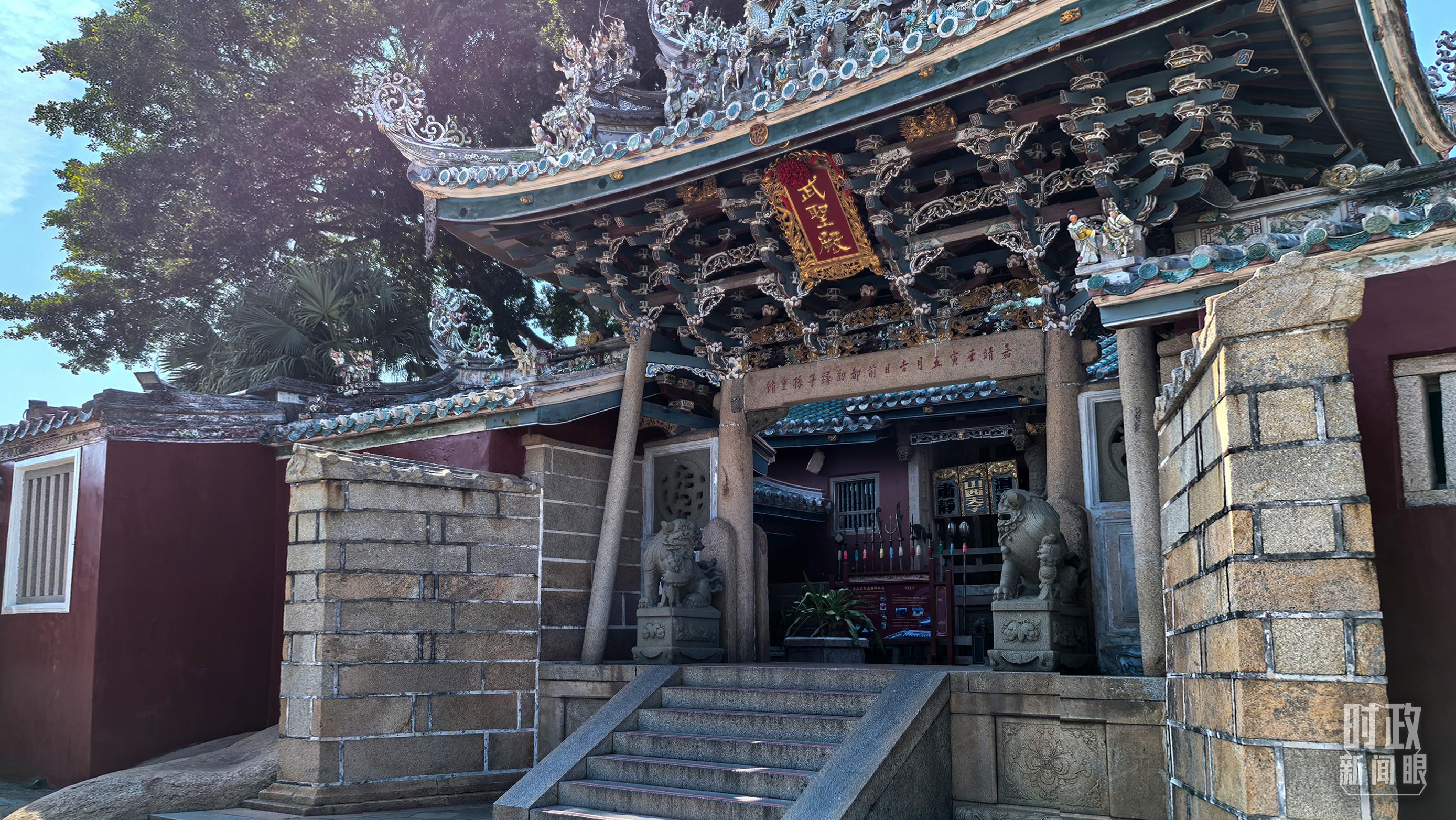 △關(guān)帝文化產(chǎn)業(yè)園。（總臺(tái)央視記者陸泓宇拍攝）