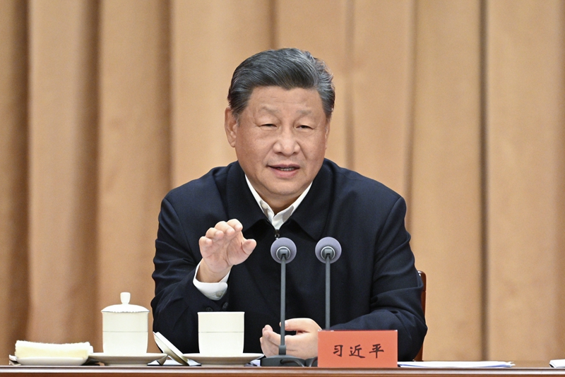 2024年10月29日，習(xí)近平在省部級(jí)主要領(lǐng)導(dǎo)干部學(xué)習(xí)貫徹黨的二十屆三中全會(huì)精神專題研討班開班式上發(fā)表重要講話。